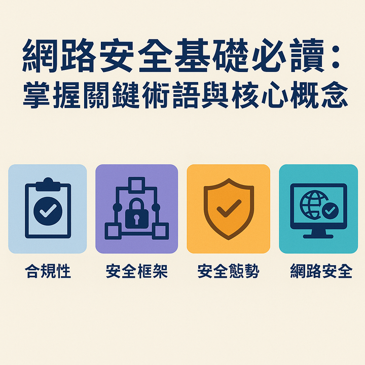 【資安基礎】網路安全基礎必讀：掌握關鍵術語與核心概念